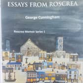 The cover art for ‘Essays From Roscrea’ is a painting of contemporary Roscrea in the mid 1970s by the late artist Mary Arrigan from Roscrea
