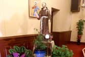 Shrine to St Francis in the Poor Clare's Monastery Church