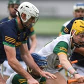 Dan Bourke going for the ball in the 2024 final