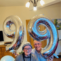 Offaly's Mattie celebrates  99th birthday and reveals his secret to long life