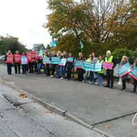 Strong support for public sector workers as stoppages held across Offaly