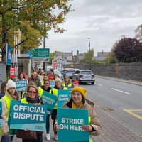 Strong support for public sector workers as stoppages held across Birr & South Offaly