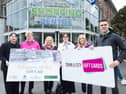 Pictured at the Pre Launch of the Tullamore Digital QUIDs  L. - R. Nimra Ahmed, Tullamore Chamber, Eileen Brophy, Chairperson Tullamore Credit Union, Caroline Collins Murphy, President Tullamore Chamber, Aileen Duffy, Offaly Local Development Company (Leader). Catriona Lawlor, Member Engagement Controller Tullamore Credit Union and Mark Cunningham, Business Development Manager Town and City Gift Cards. Ger Rogers Photography