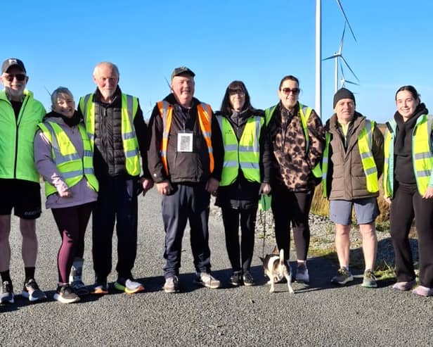 Volunteers who took part in last Saturday's parkrun