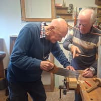 Acclaimed historian re-invents himself at hands-on woodwork classes in Offaly