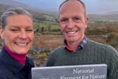 Pippa and Mark Hackett from Geashill