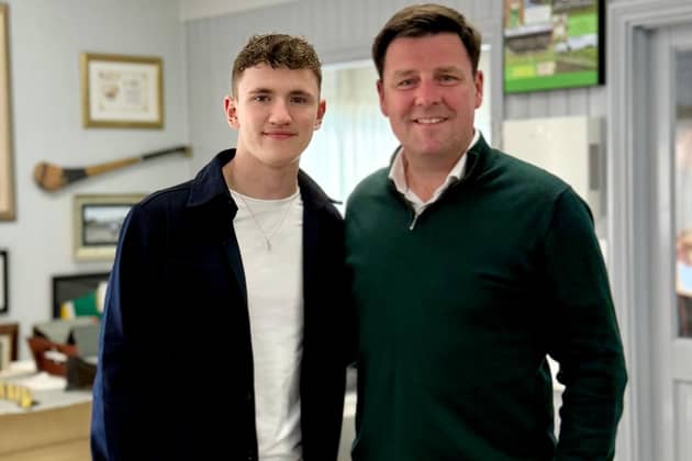 Alex Dunne and Deputy John Clendennen.
