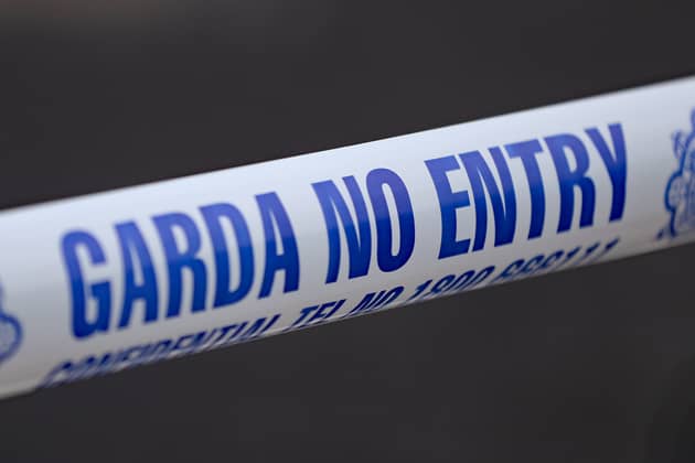 Garda Crime scene tape