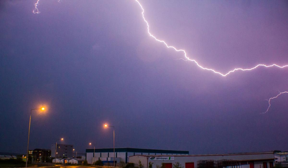 TERRIFYING Offaly woman hospitalised after being struck by lightning