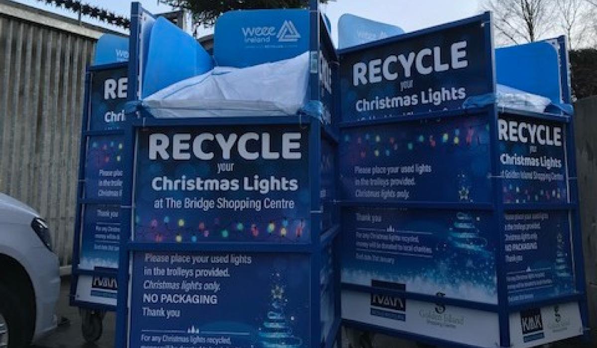 Offaly company offering free Christmas lights recycling in aid of