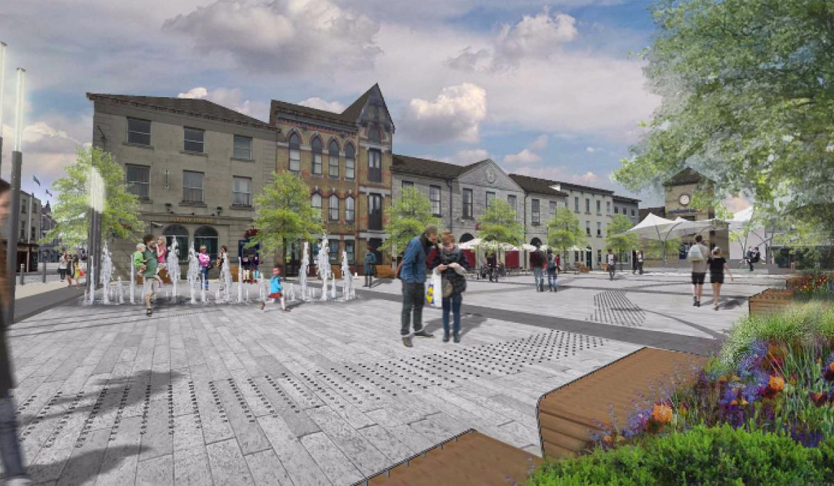 Plans underway to link Tullamore square and busy street Offaly Live