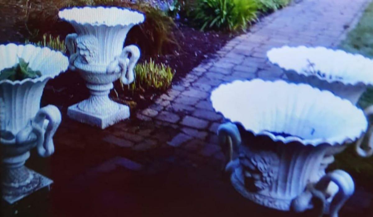 Equipment and expensive flower pots stolen from Offaly garden Offaly Live