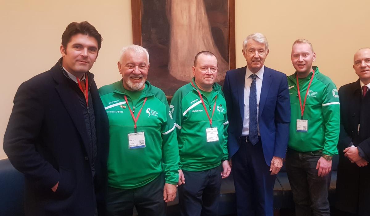 Lowry hosts stuttering awareness Ireland Group in Leinster House