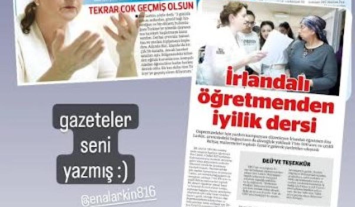 Kuldiri bir kadın Türkiye’de depremzedelere yardım ediyor