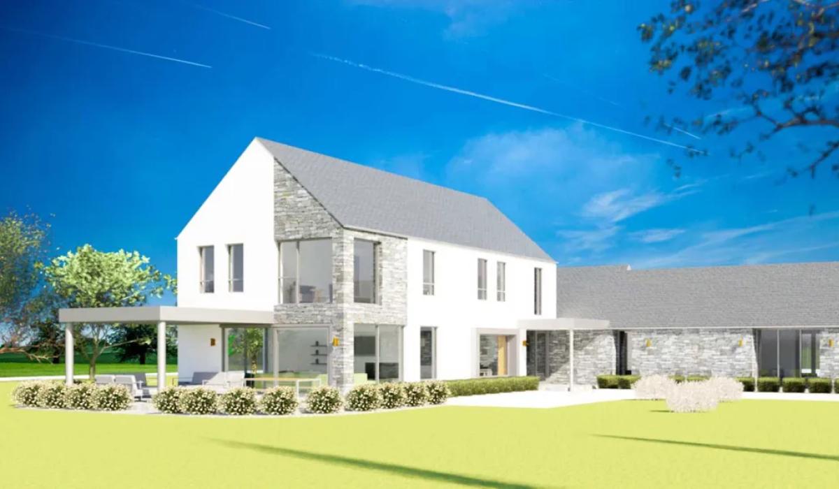 PICTURES Offaly site with planning granted for stunning house for sale