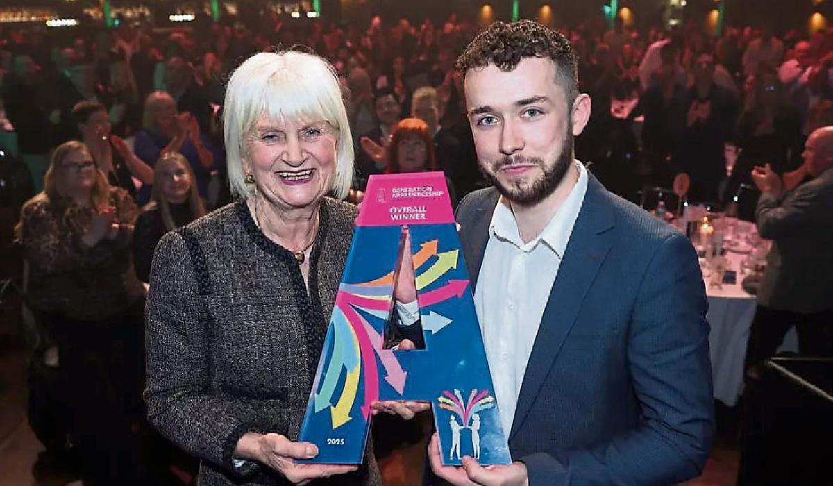 Offaly man chosen as winner of prestigious National Apprentice of the Year
