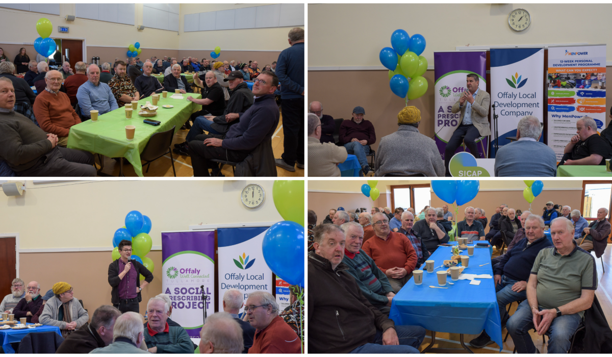 PICTURES: Huge turnout at 'Breakfast and banter' event for International Men's Day in Offaly