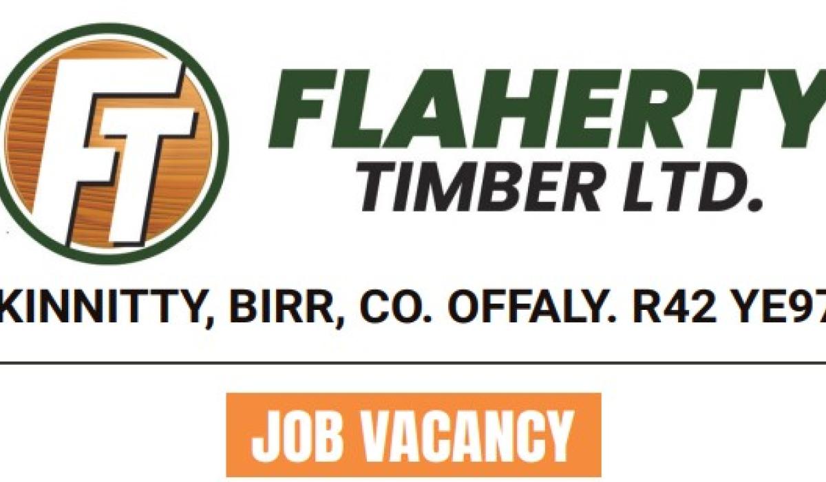 JOB ALERT: Offaly company will fill admin/office support post