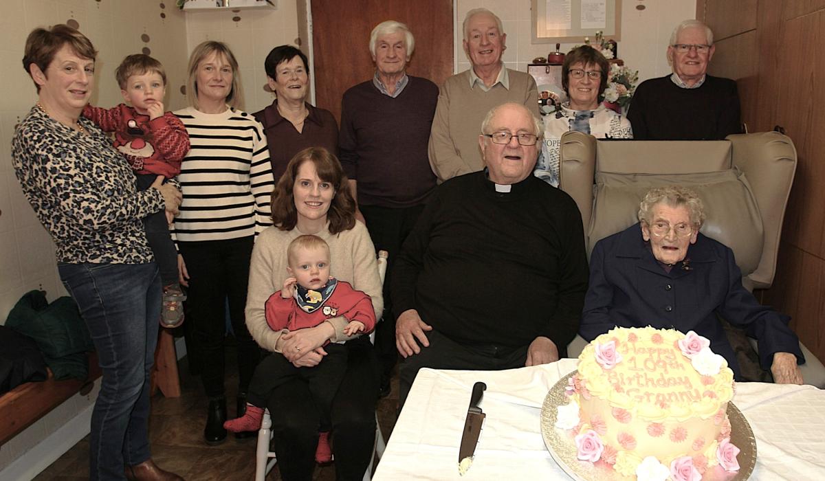 Ireland’s oldest person celebrates her 109th birthday in Offaly