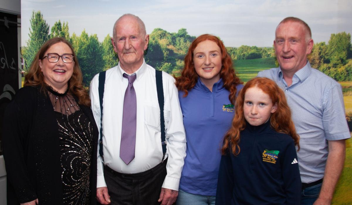 Outstanding Offaly golfing prospect presented with honorary life membership by Esker Hills