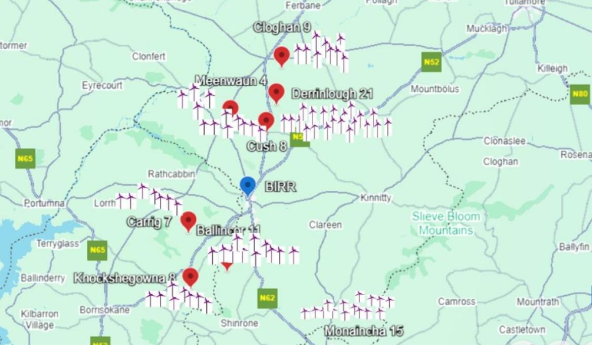 Offaly Group opposed to mega-turbine Wind Farm outlines concerns