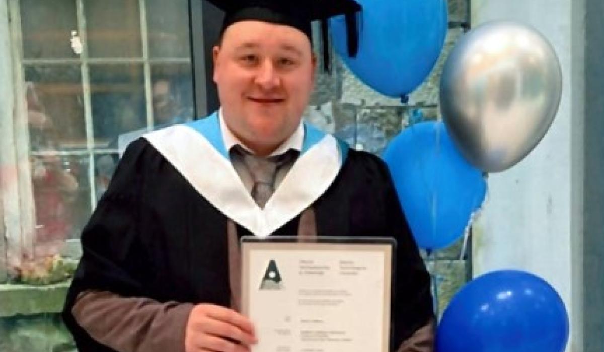 Offaly man graduates with Honours Degree in General Nursing