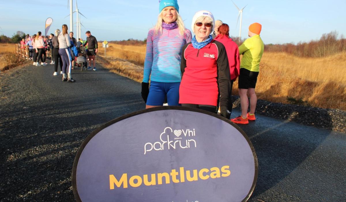 Over one hundred people take part in parkrun at popular Offaly venue