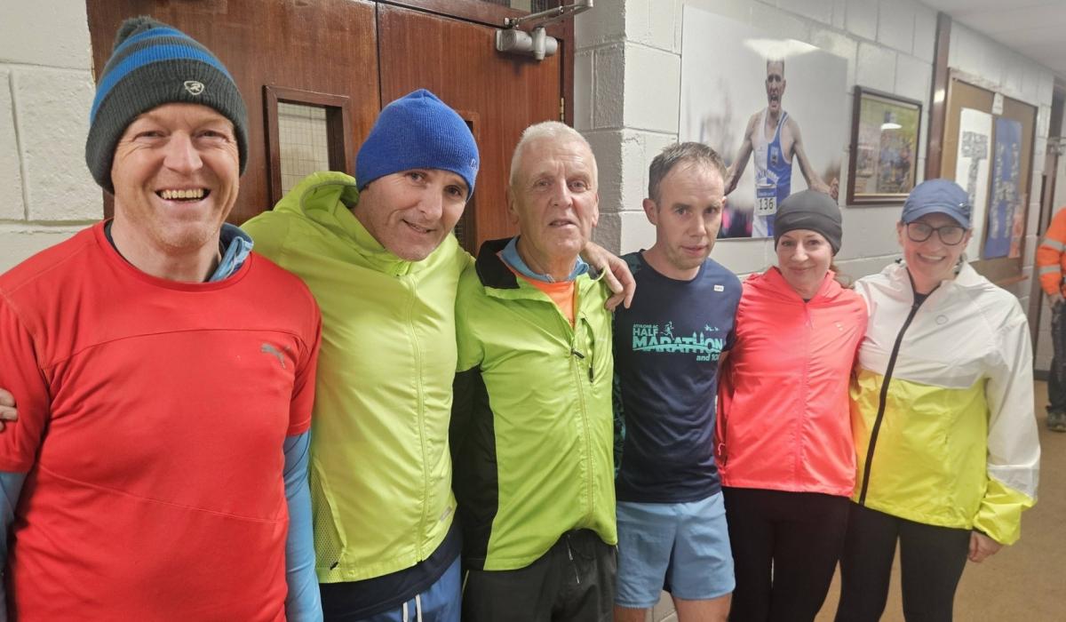 Tullamore athletes in action at Leinster U20, Senior, Master, Juvenile Relay Indoor Track and Field Championships