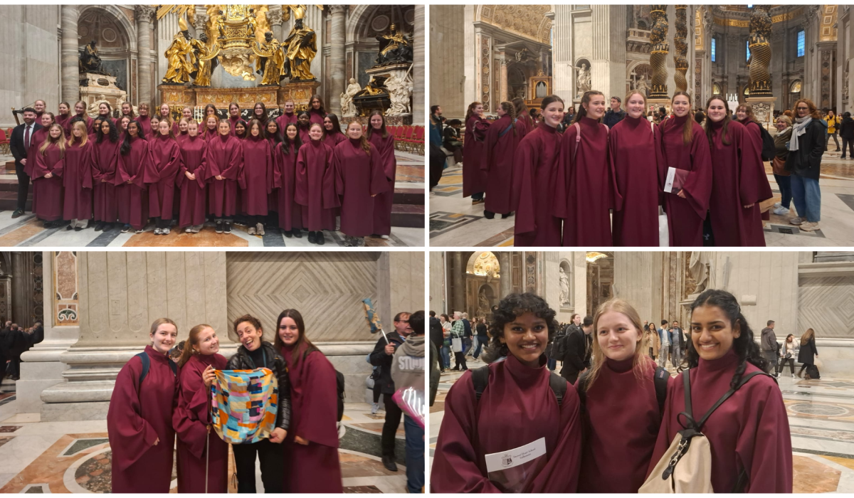 PICTURES: Student choir from Offaly school impress during special performance in Rome