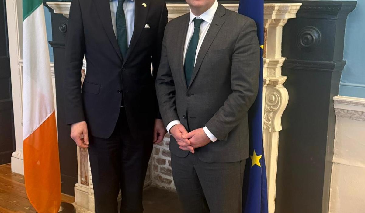 Belgian Ambassador invited to visit Offaly ahead of EU Presidency