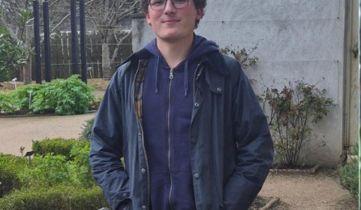 Offaly horticulture student receives Una McDermott Travel Bursary