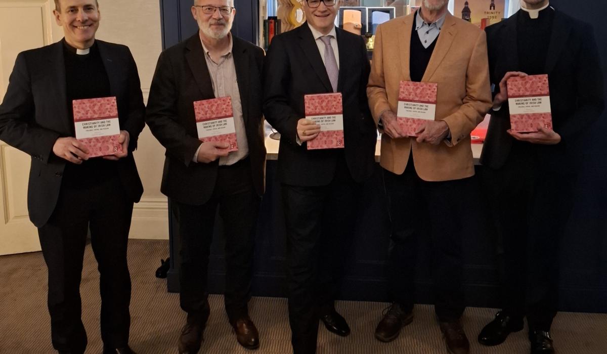 Law adopted in Offaly in 697AD features prominently in prestigious new book