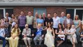 One for the album - The Cleary family celebrating Johnny's 90th birthday surrounded by his wife May and extended family
