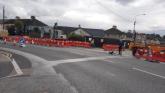 Work is underway at the O'Molloy Street junction as part of the upgrading of Clara/Cox's Bridge in Tullamore