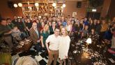 Couple celebrate engagement with family and friends on night out in Tullamore