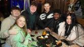 Birthday celebration on night on the town in Tullamore