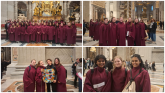 PICTURES: Student choir from Offaly school impress during special performance in Rome