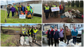 PICTURES: Members of Tullamore & District Angling Club take part in spring clean initiative