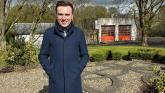 Deputy O&rsquo;Meara at Roscrea Fire Station