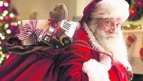 VIDEO: Santa arrives at Birr school in the most Offaly way imaginable!