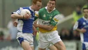Ciaran McManus makes himself available to Pat Flanagan for Offaly's championship campaign 