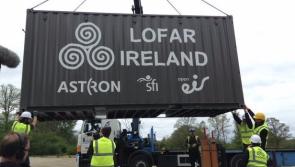 Arrival of ground-breaking Trinity College research equipment welcomed in Birr 
