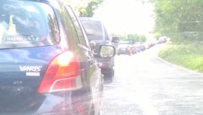 Unusually heavy traffic reported in Edenderry this morning 