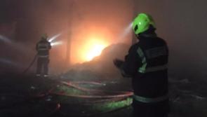 Firefighters tackle Offaly fire for over eight hours 