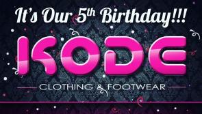 Offaly's KODE celebrates 5th birthday with unbelievable sale