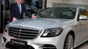 New Mercedes S Class arrives at Offaly dealership