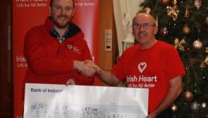 Offaly man raises over &euro;3,000 for Irish Heart Foundation 