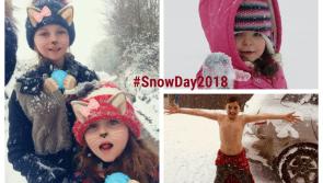 PHOTOS: Offaly people out and about enjoying the snow today 
