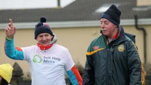 GALLERY: Former Offaly footballer leads successful charity walk for Africa