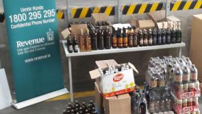 Revnue seize &euro;3,000 worth of illegal alcohol